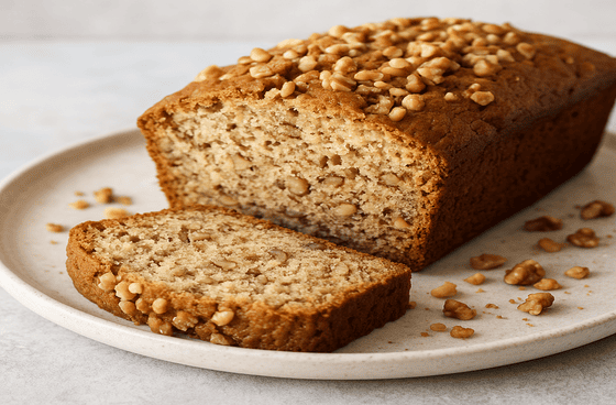 Кекс с орехами